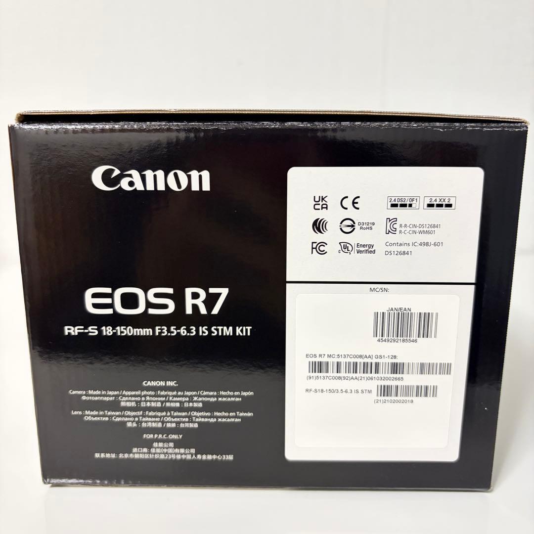 ミラーレスカメラ レンズキット キヤノン EOSR7-18150ISSTMLK
