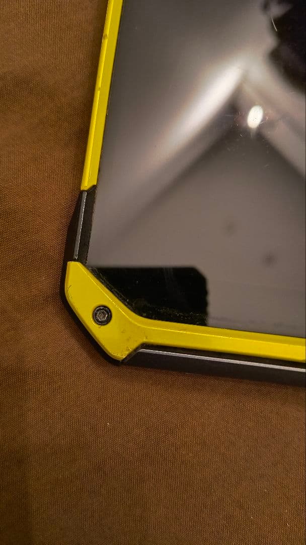 【中古】au TORQUE 5G KYG01 イエロー SIMロック解除済み
