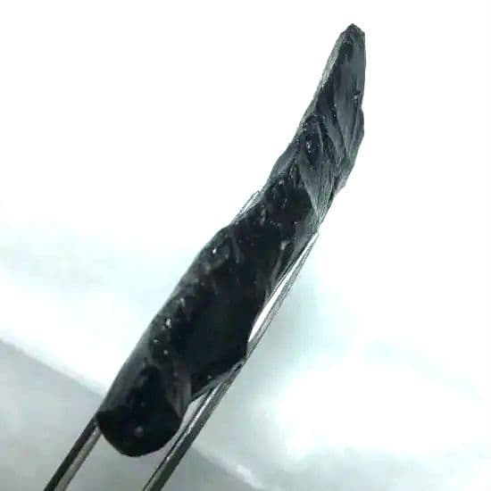 黒曜石ナイフ ○ナイフ一周全てが、刀です。古代人の知恵の逸品では。