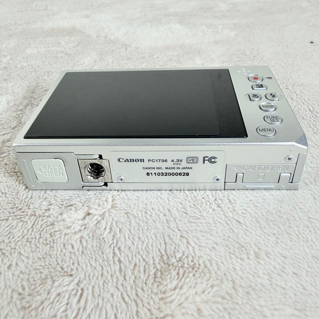 【未使用級】Canon キャノン IXY3 シルバー 新品バッテリー付き