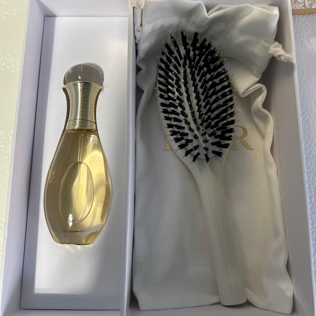 新品未使用　ディオール　Dior ヘアミスト　ヘアブラシ　ショッパー付き