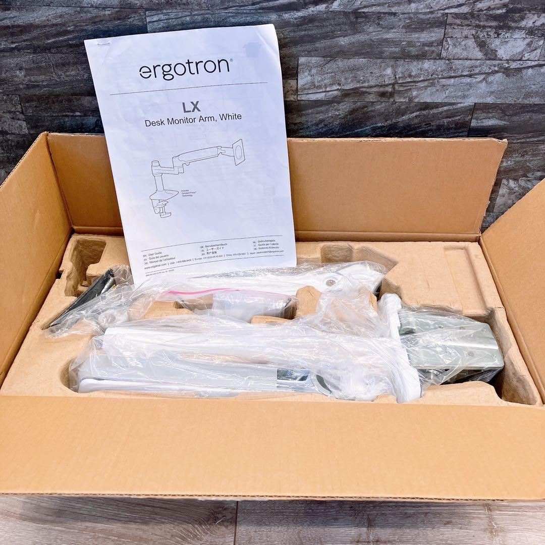 ERGOTRON LX モニターアーム デスクマウント 長身ポール