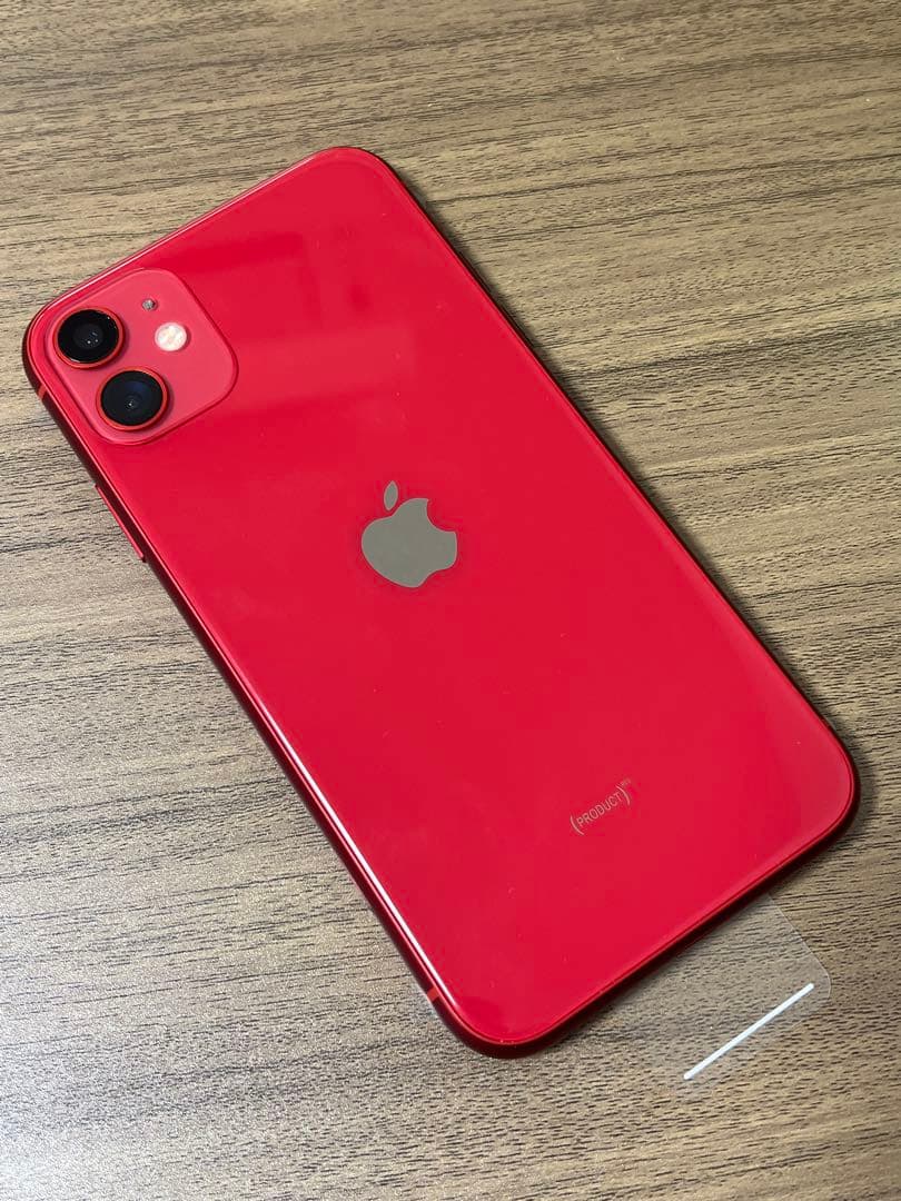 新品未使用 iPhone 11 128GB 日本国内版 SIMフリー レッド