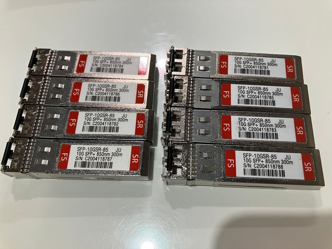 【バラ売値下げ可】SFP+光トランシーバセット 100個