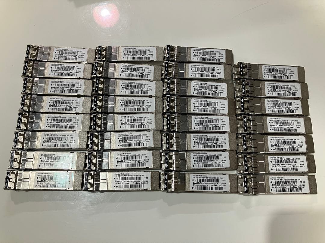 【バラ売値下げ可】SFP+光トランシーバセット 100個