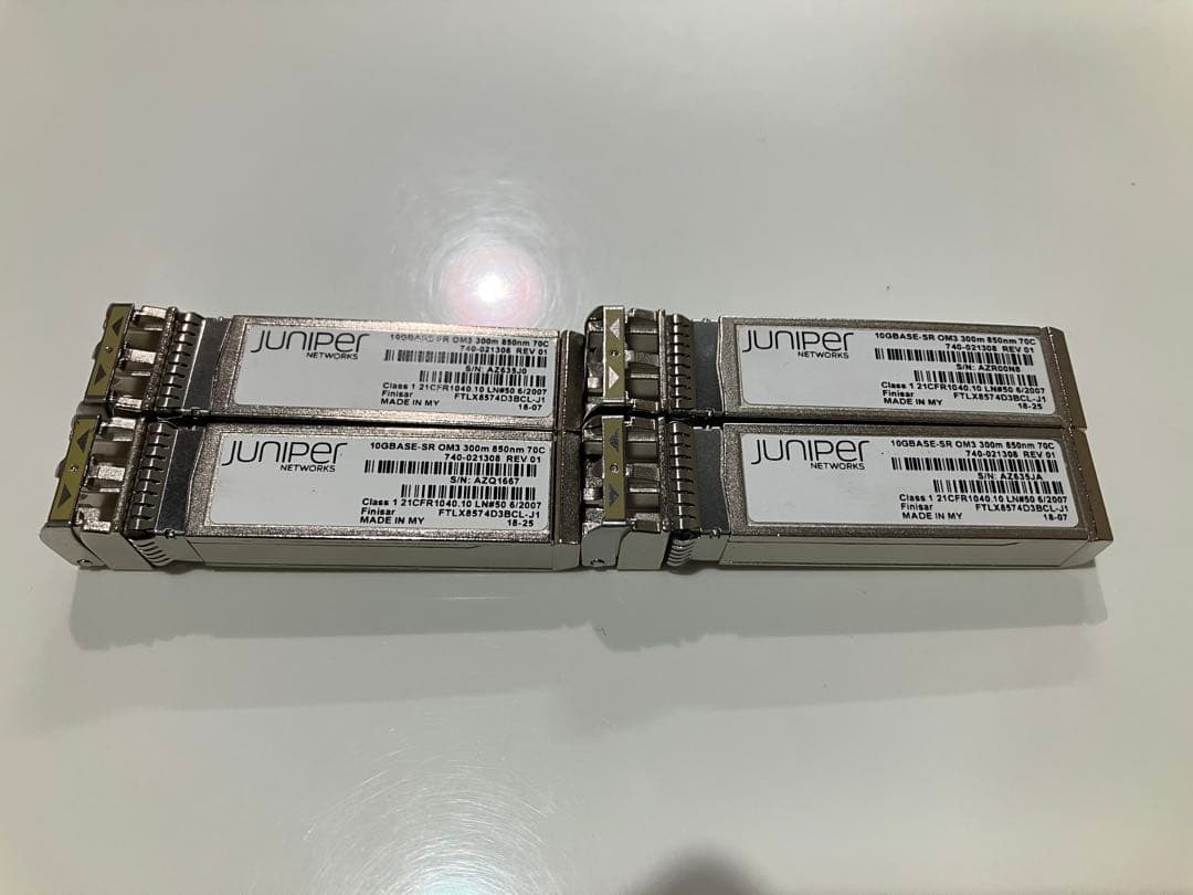 【バラ売値下げ可】SFP+光トランシーバセット 100個