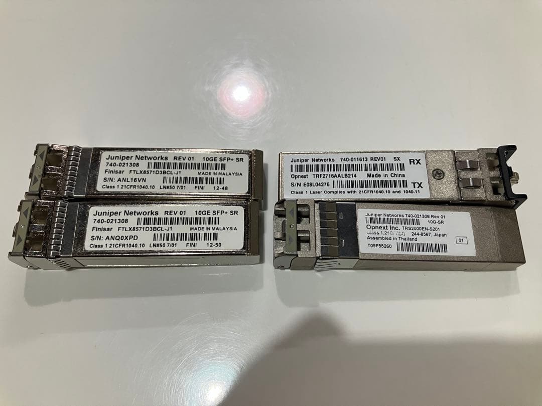 【バラ売値下げ可】SFP+光トランシーバセット 100個