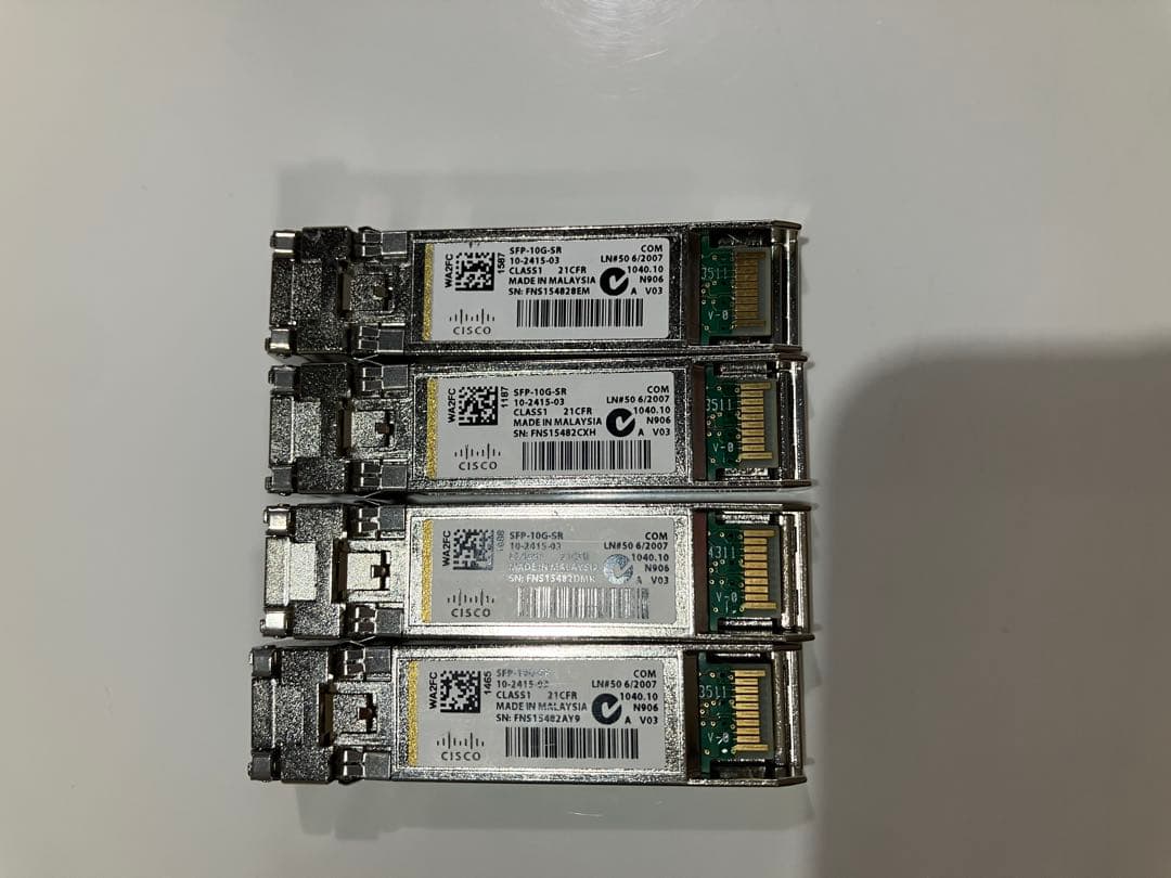 【バラ売値下げ可】SFP+光トランシーバセット 100個