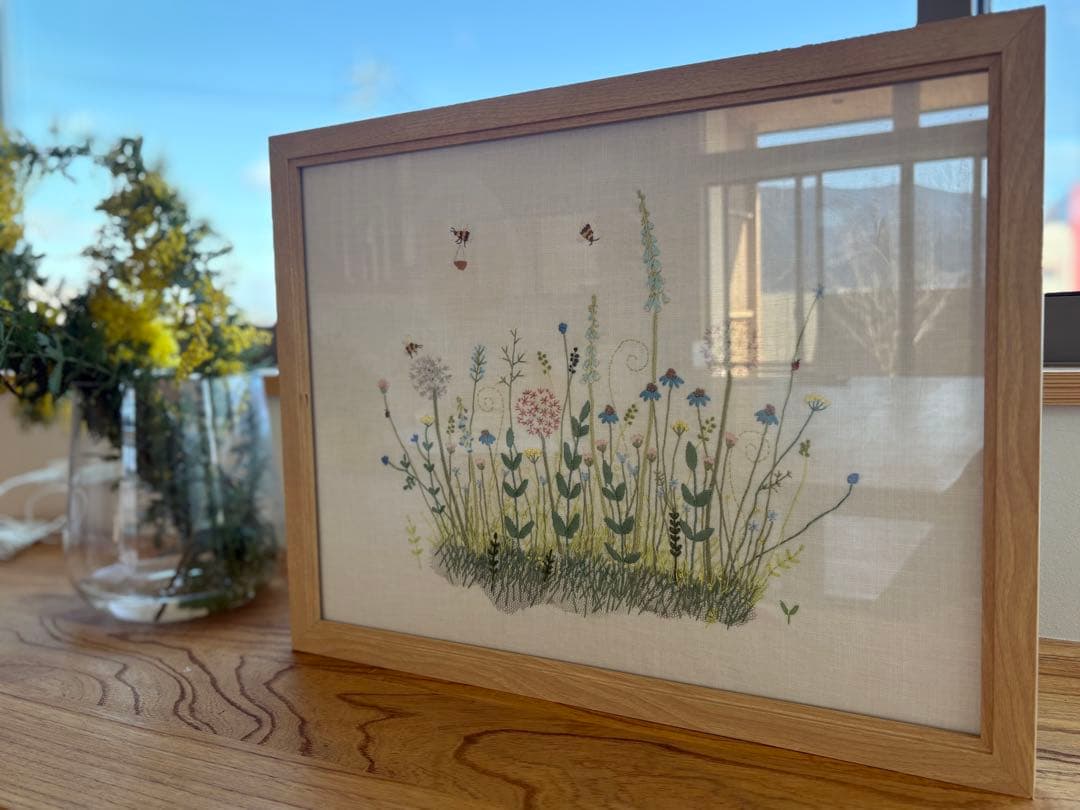 刺繍　青木和子さん