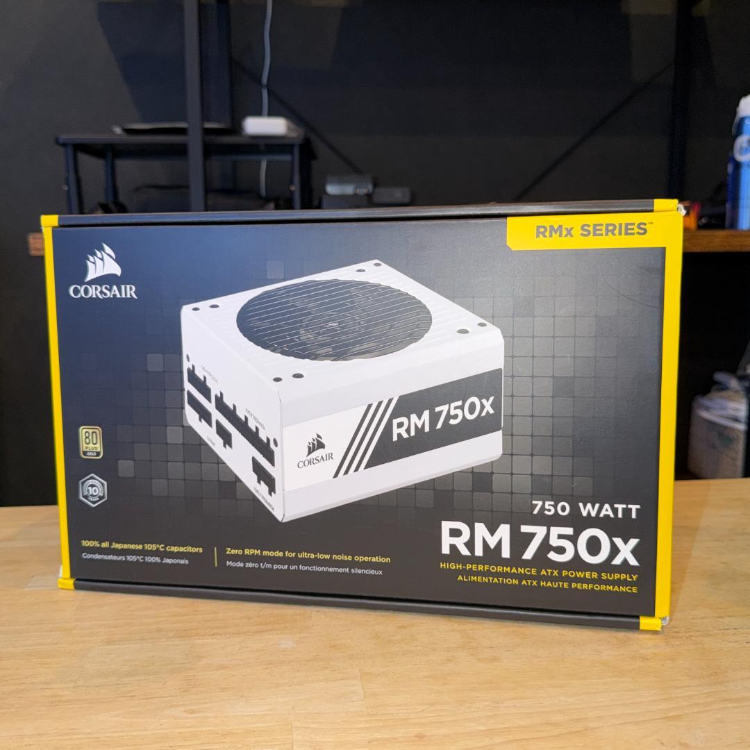 Corsair RM750x 750W 80Plus Gold 電源ユニット