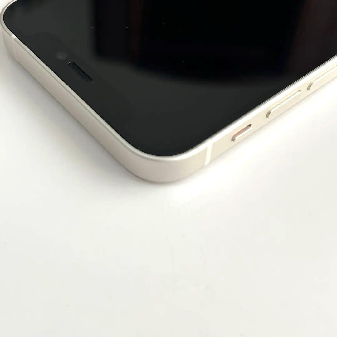 【美品】iPhone12 mini 128GB ホワイト SIMフリー 初期化済