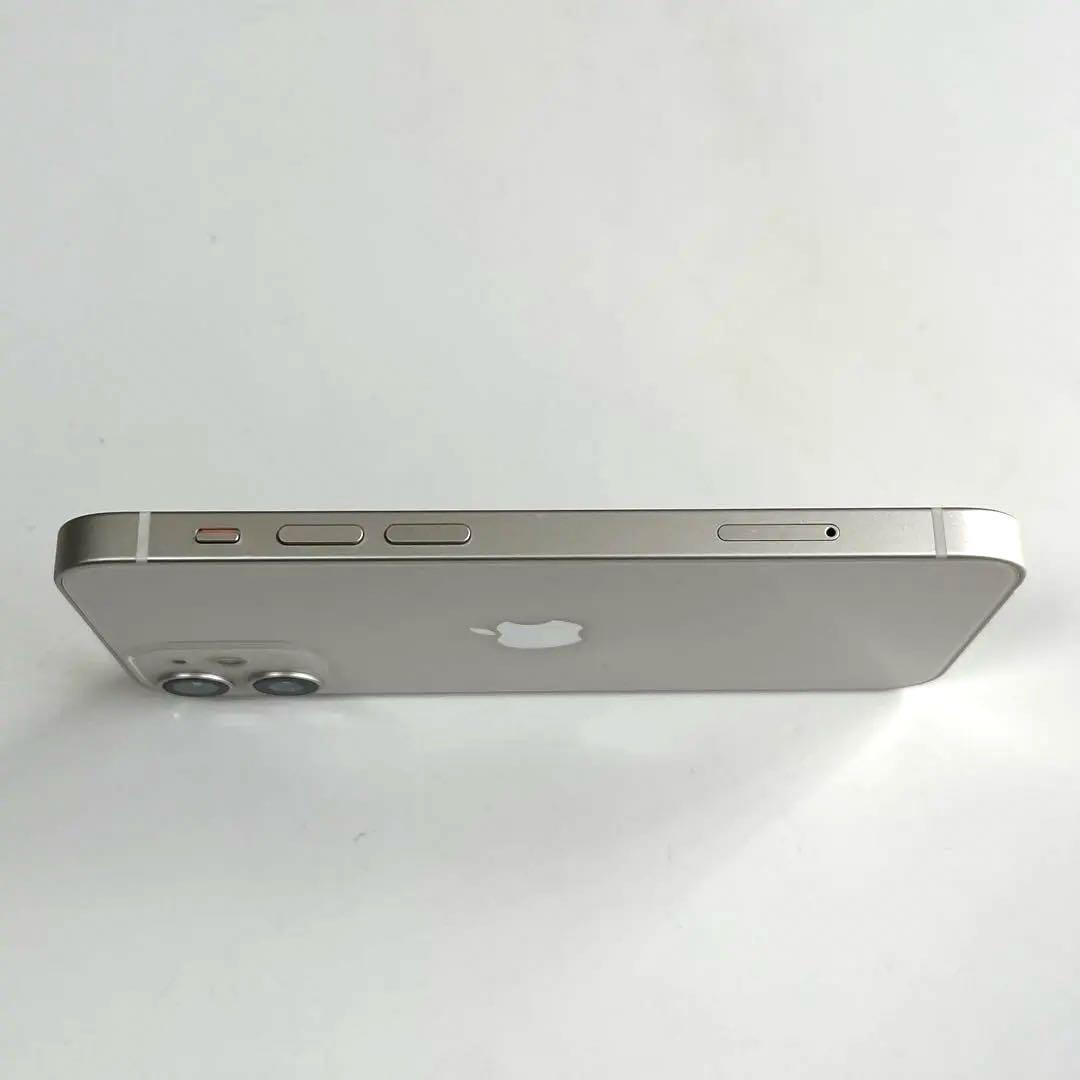 【美品】iPhone12 mini 128GB ホワイト SIMフリー 初期化済