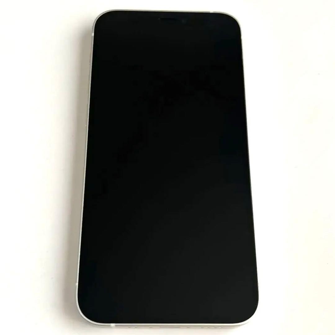 【美品】iPhone12 mini 128GB ホワイト SIMフリー 初期化済