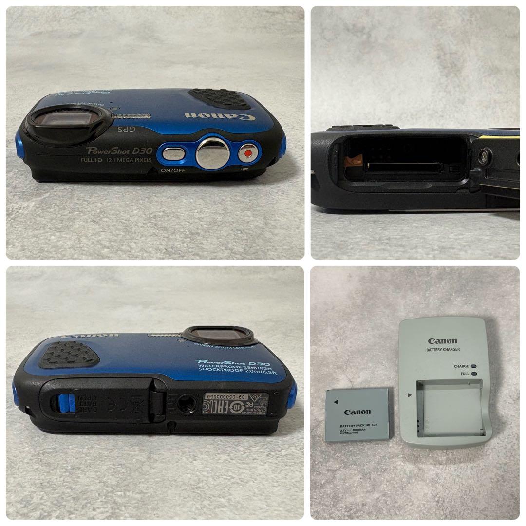 美品！Canon キャノン PowerShot D30 デジタルカメラ 防水