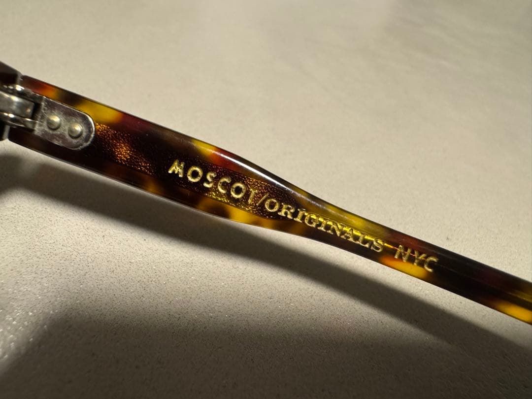 MOSCOT MILTZEN 度なしメガネ