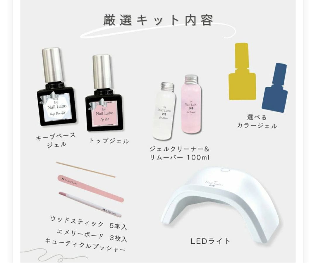 【新品未使用】by Nail Labo ネイルラボ　スターターキット