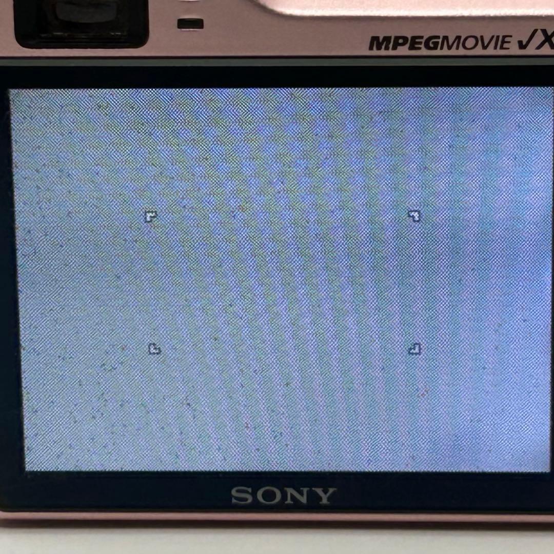 SONY Cyber-shot DSC-W80 ピンク　デジカメ 一部訳アリ
