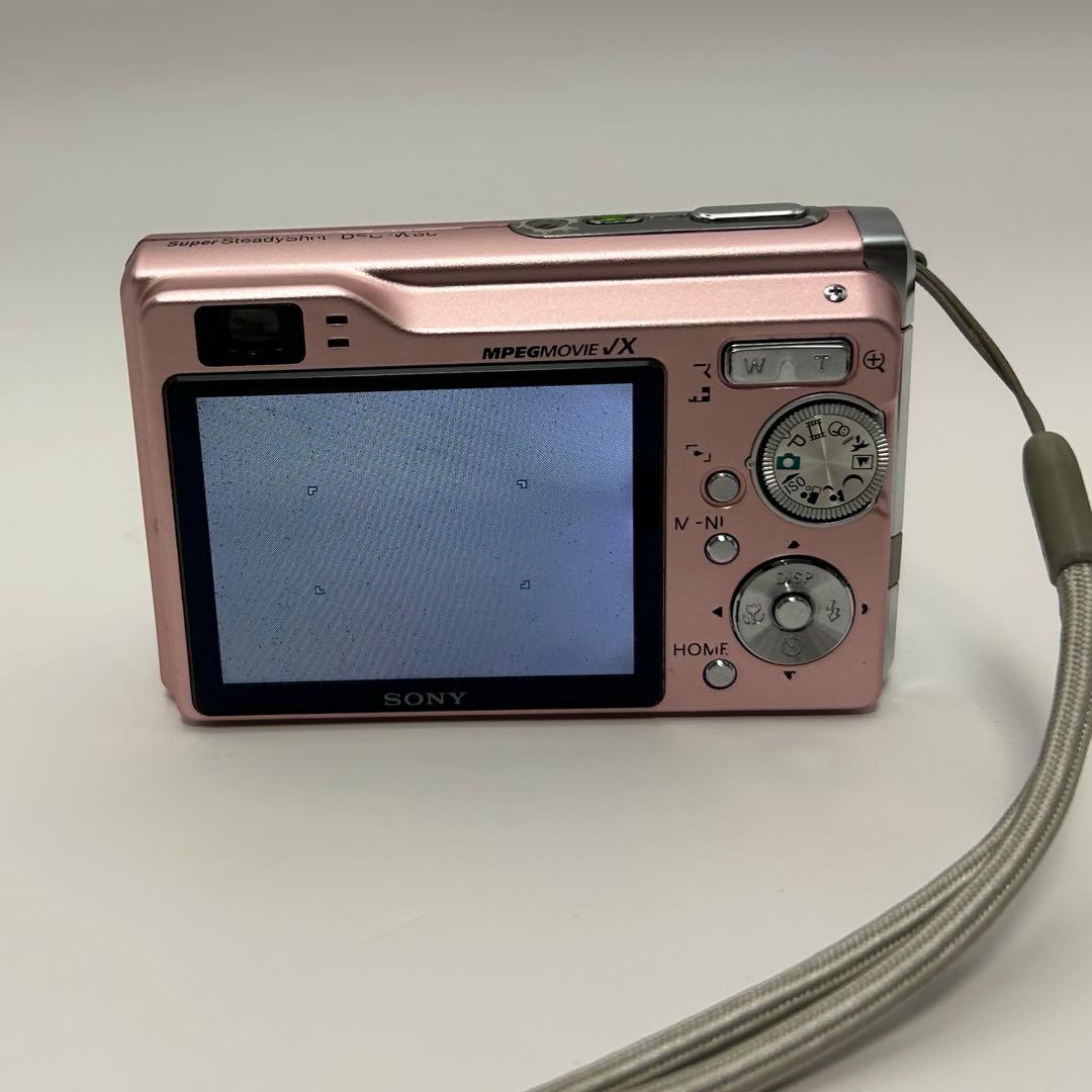 SONY Cyber-shot DSC-W80 ピンク　デジカメ 一部訳アリ
