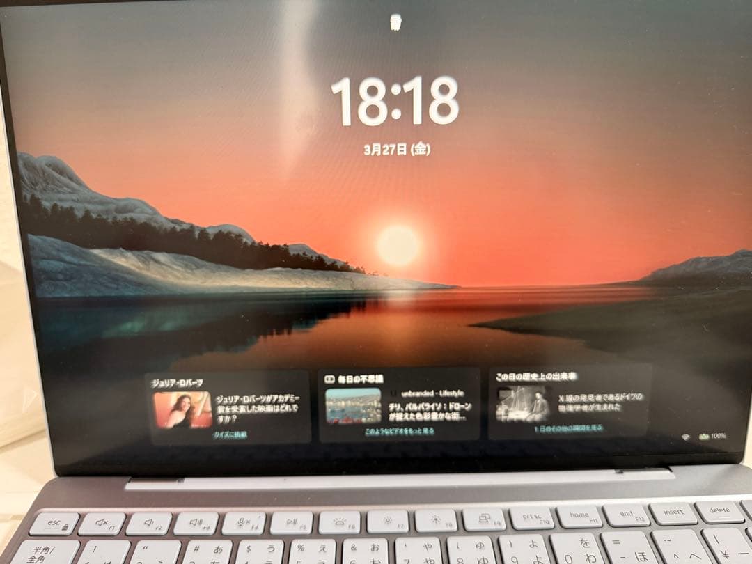 DELL XPS 9315ノートPC Windows