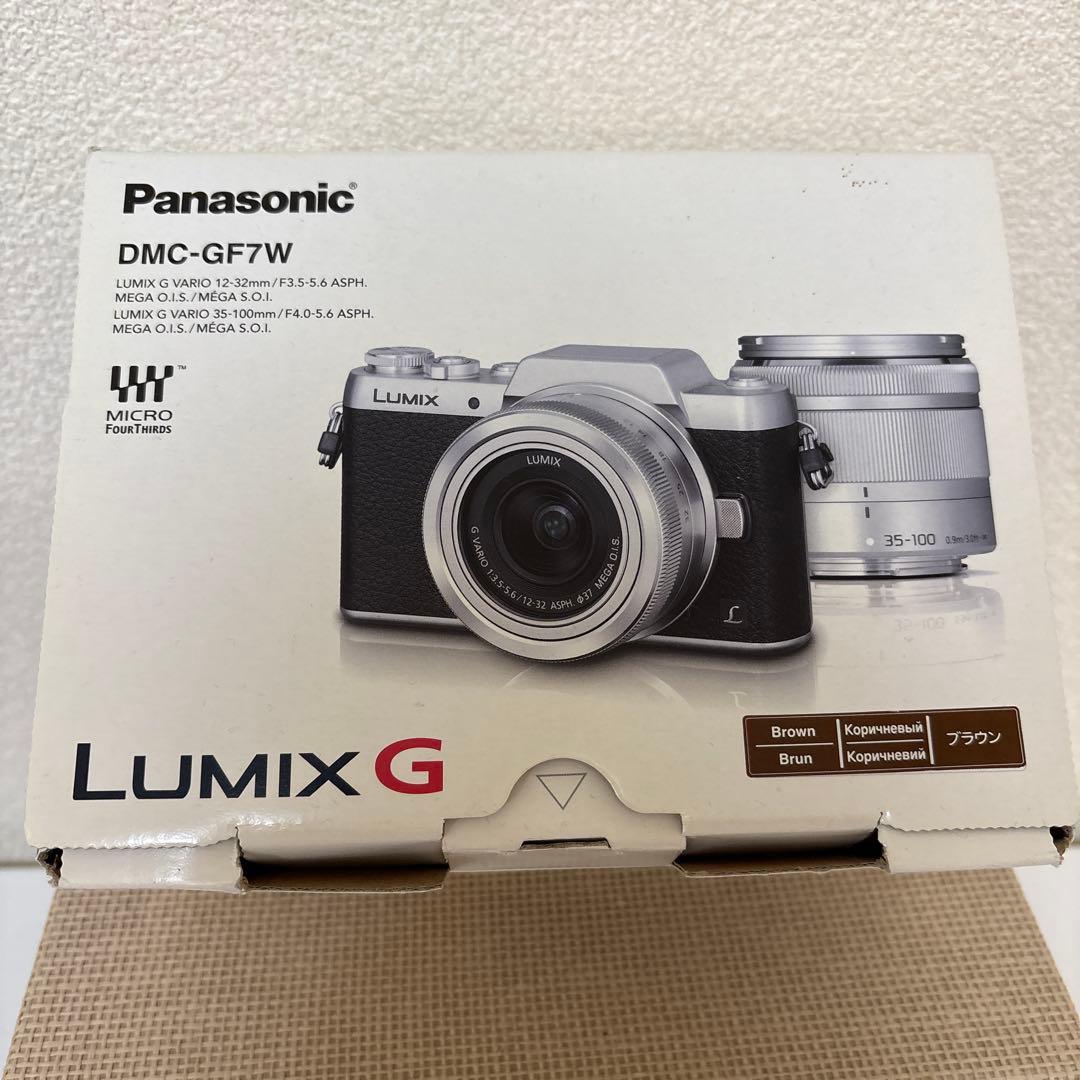 Panasonic LUMIX G ミラーレスカメラ DMC-GF7W