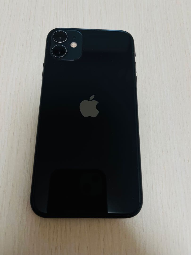 【画面キズなし・動作良好】iPhone 11 ブラック 64GB SIMフリー