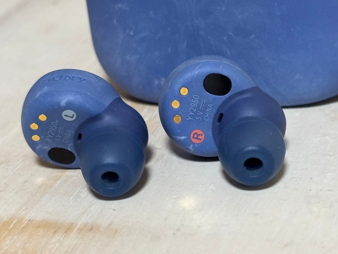 [美品]SONY LinkBudsS Bluetooth イヤフォンアースブルー