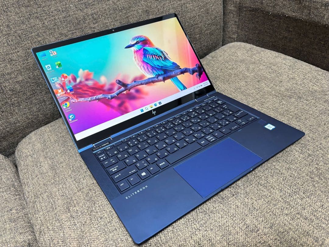 HP dragonFly X360回転式　i7-16GB office 永続付き