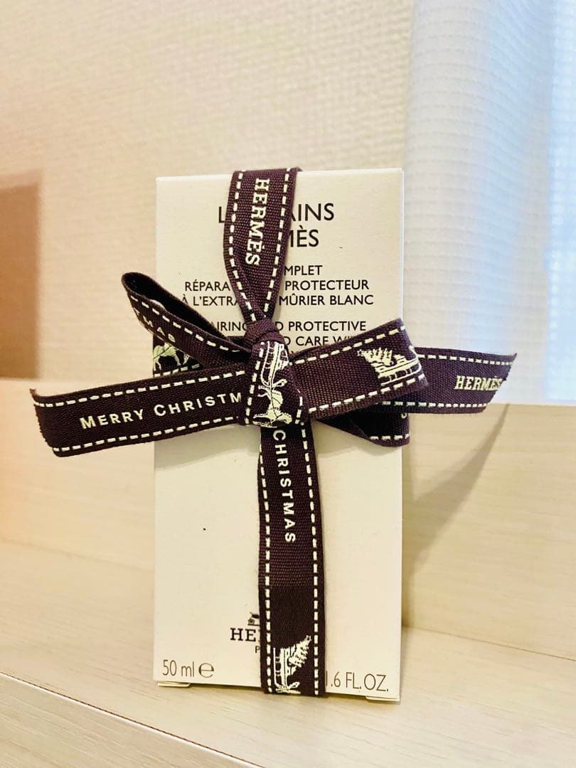 【新品•未開封】HERMES レ•マン ハンドクリーム50ml ショッパー付