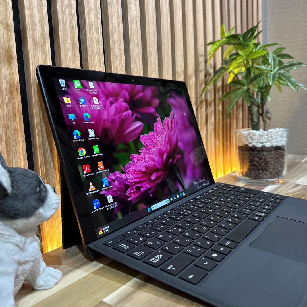希少ブラック 上位モデル‼️Surface Pro7＋☘第11世代☘ノートパソコン