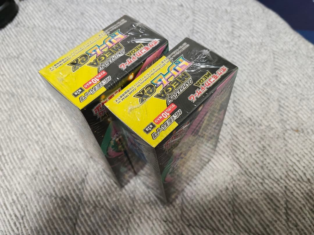 ポケモンカードゲーム MEGAドリームEX 2箱　シュリンク付き　新品未開封