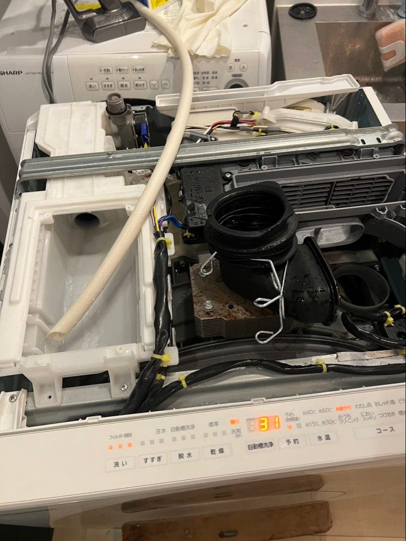 美品　分解清掃済み　パナソニック　右開き　NA-VG740R 2020年購入