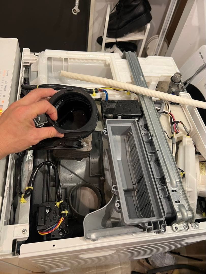 美品　分解清掃済み　パナソニック　右開き　NA-VG740R 2020年購入