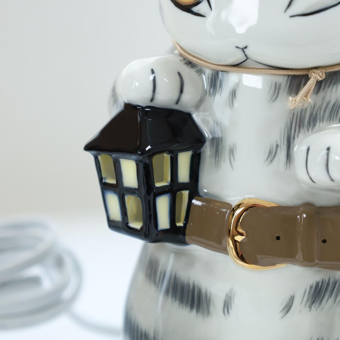 新品未使用　わちふぃーるど　ダヤンランプ　猫雑貨