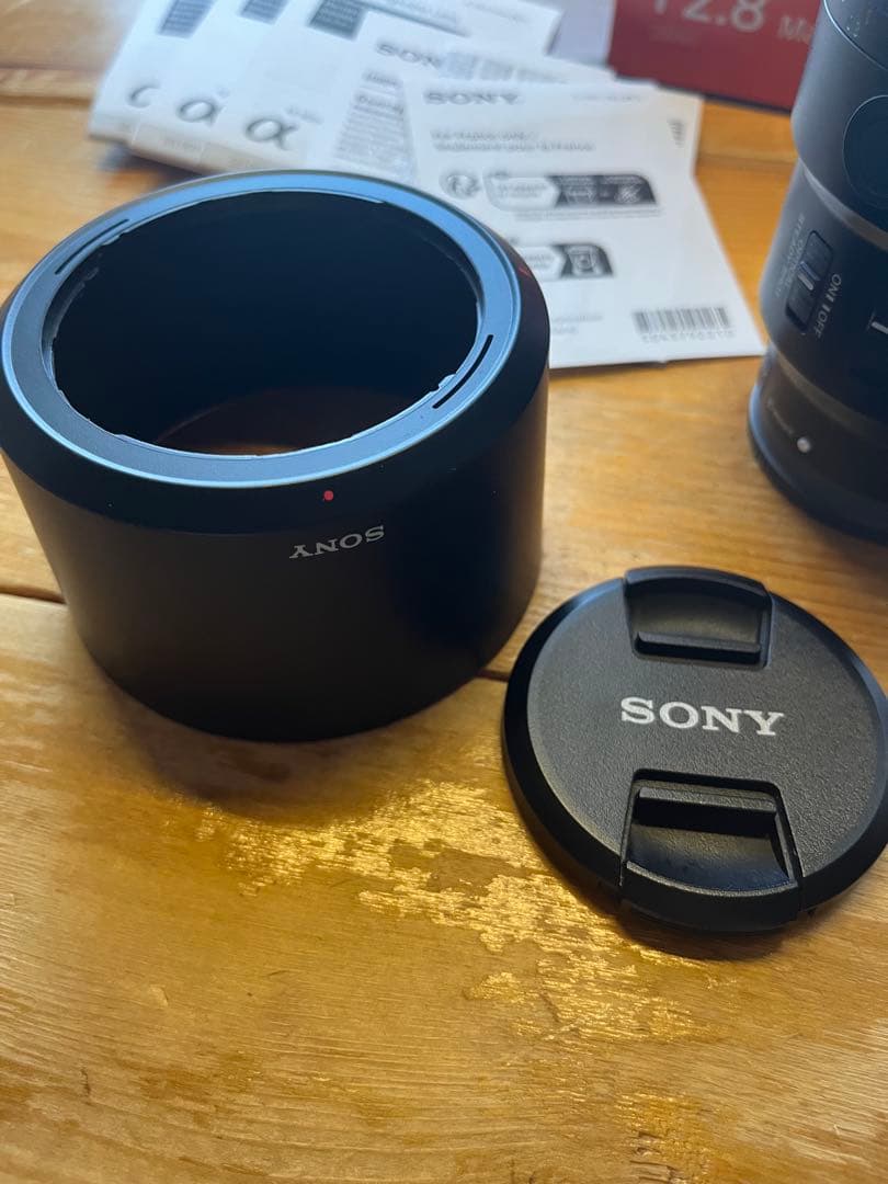 SONY FE 90mm F2.8 Macro G フィルター付
