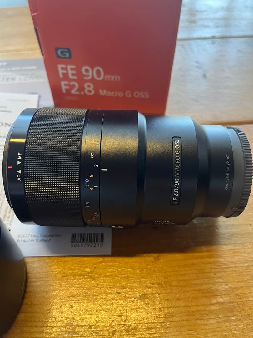 SONY FE 90mm F2.8 Macro G フィルター付
