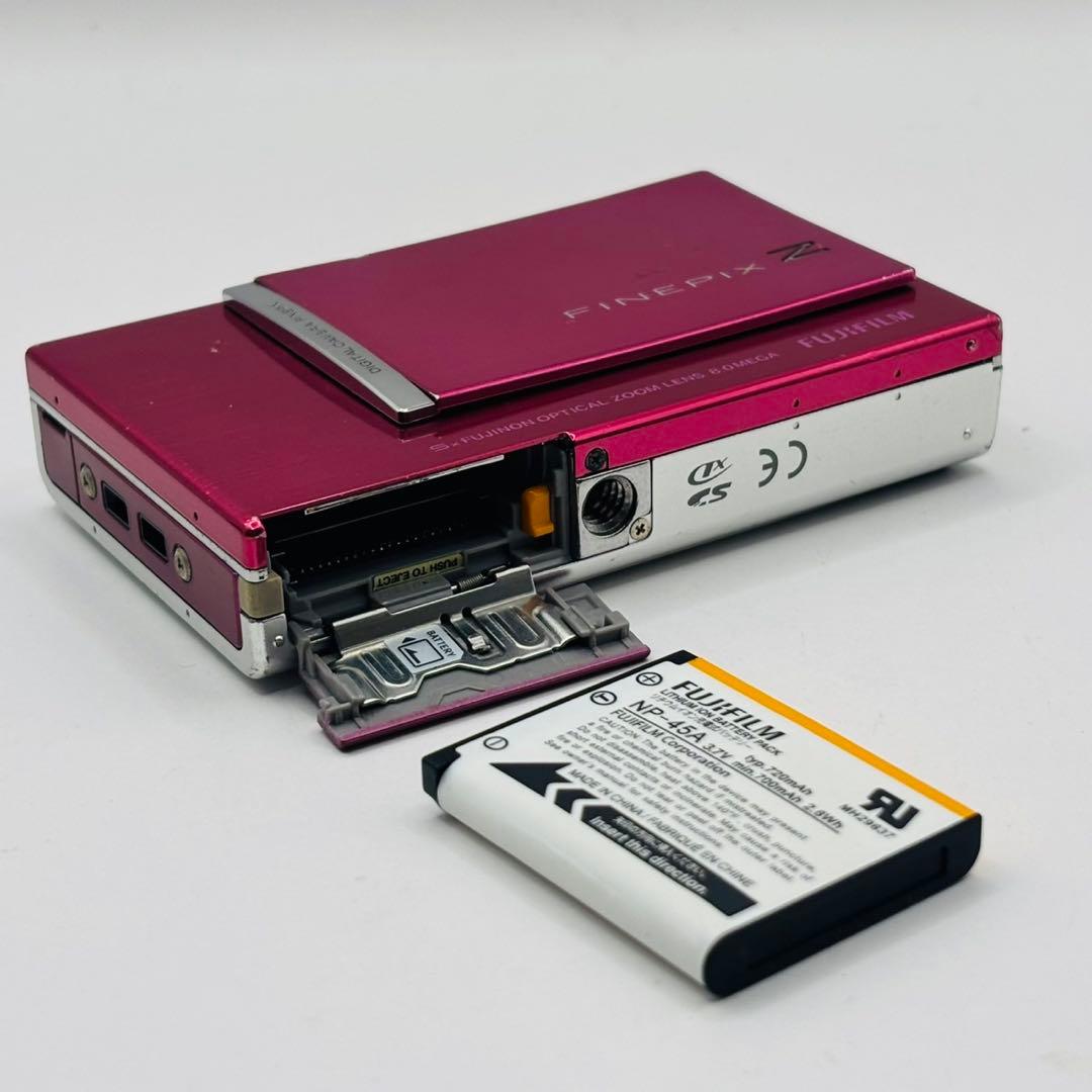 動作確認済 FUJIFILM FinePix Z100fd ピンク
