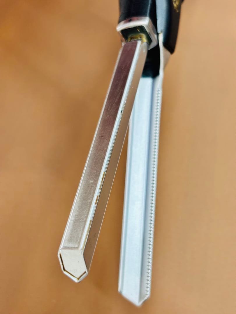 超美品LENZ α-8レンツアイロン 5角8㎜アイロン　理容アイロン