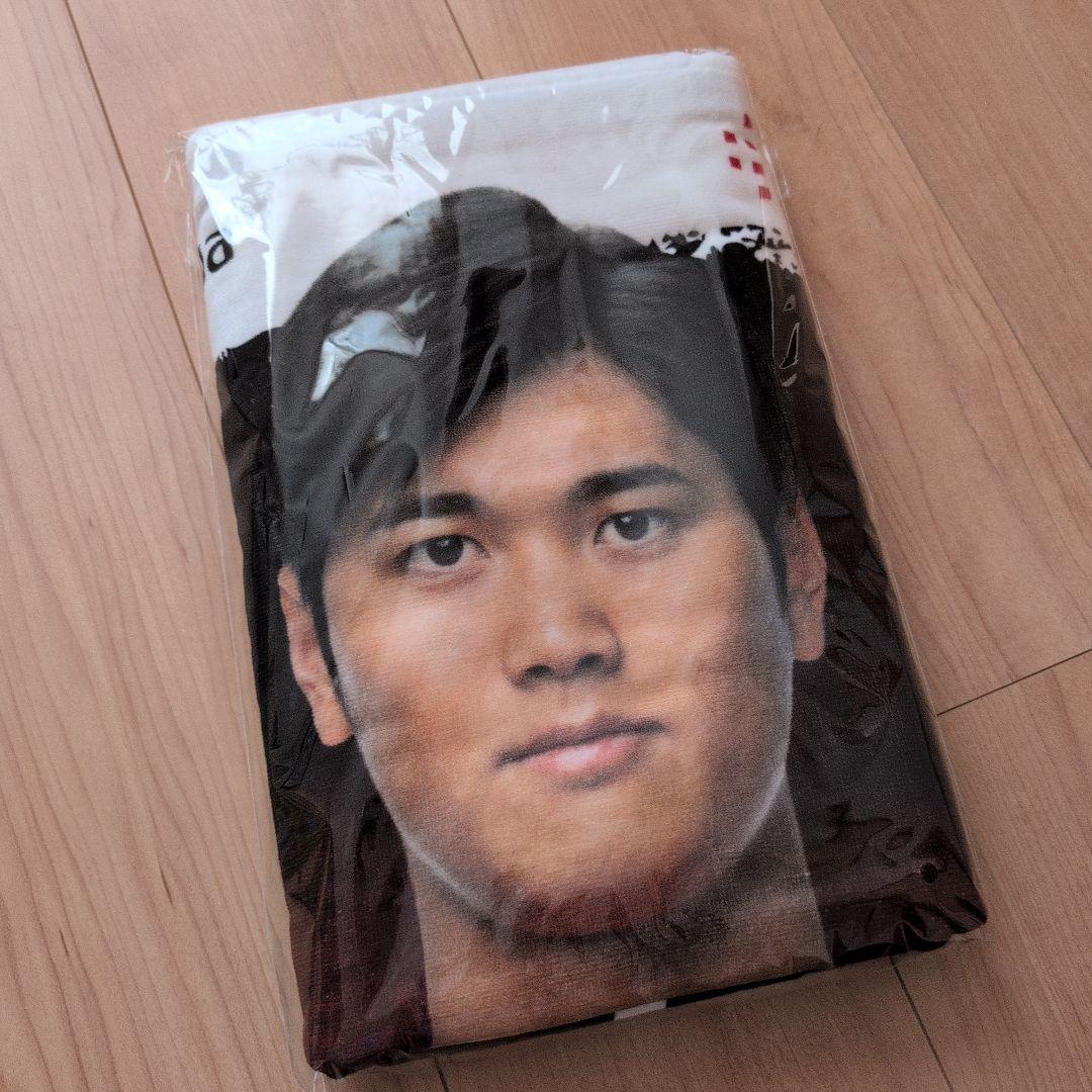 大谷翔平 サイン入り等身大バスタオル
