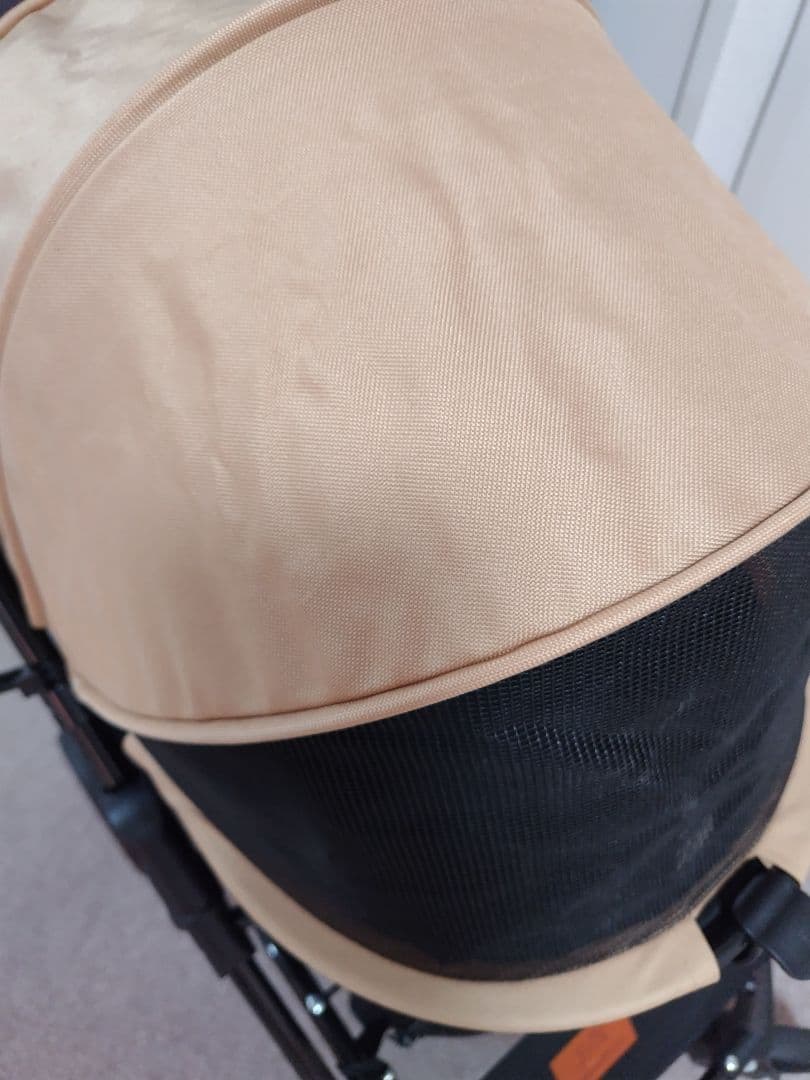 タイムセール skisopgo 軽量ワンキー折りたたみペットカート カーキ