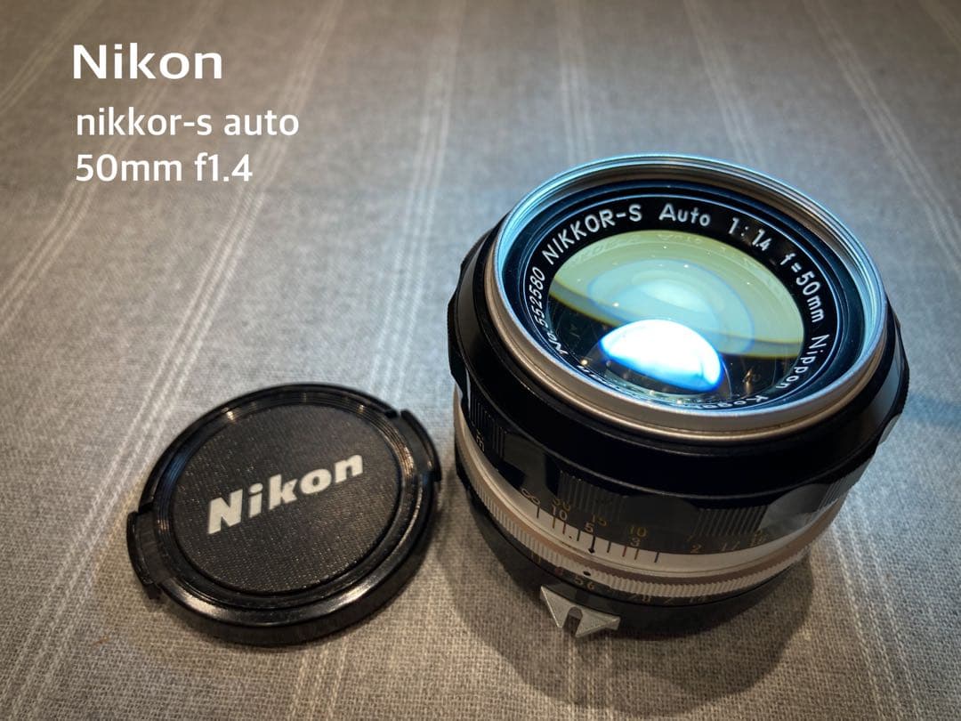 Nikon F＊アイレベル＊nikkor f1.4★完動品★初期保証★作例多数