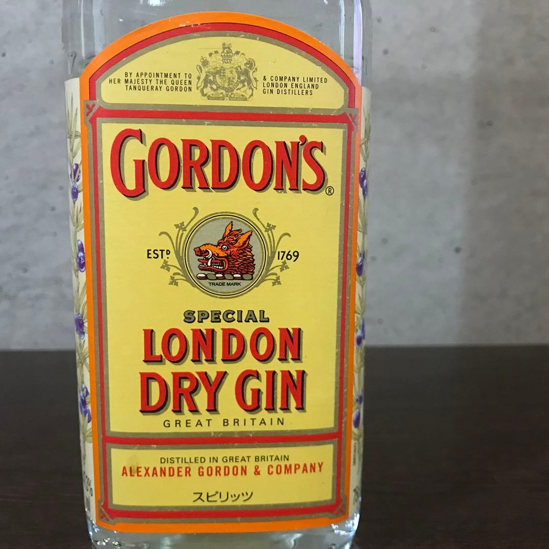 しゅうちゃん GORDON'S ドライジン スピリッツ 750ml×2本