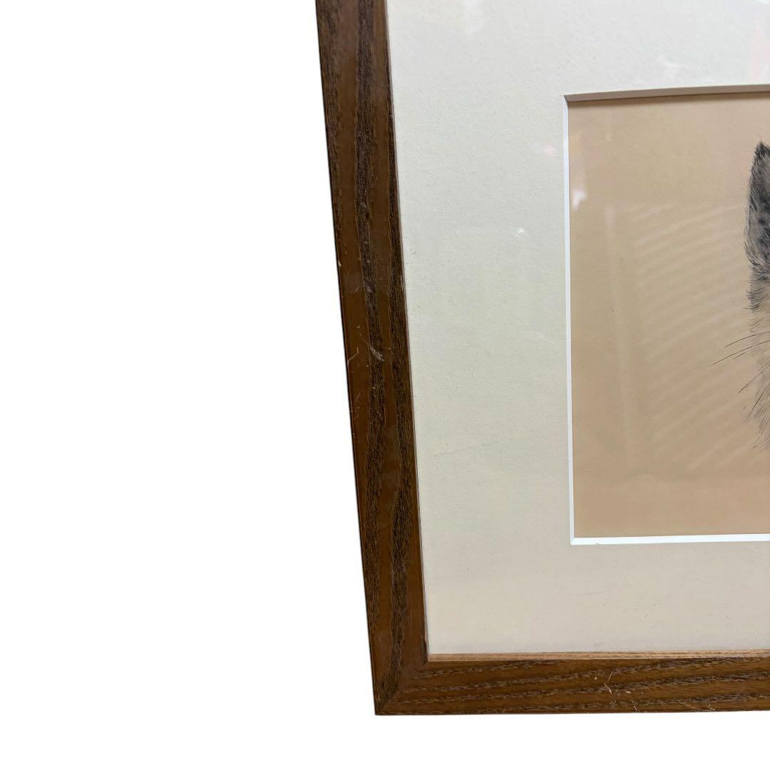猫の肖像画 2点セット