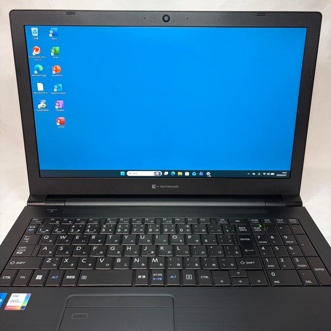 美品 dynabook B55/HV 11世代 i5 16GB 256 オフィス