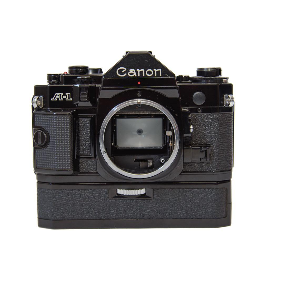Canon A-1 +レンズ2本+パワワインダーA