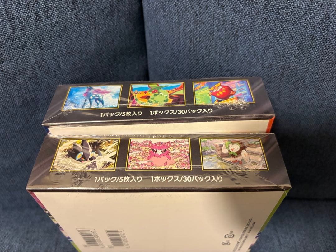 シュリンク付きbox インフェルノx ムニキスゼロ　新品未開封　ポケセン
