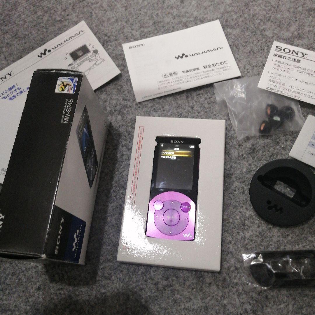 SONY NW-S745 パープル 16GB