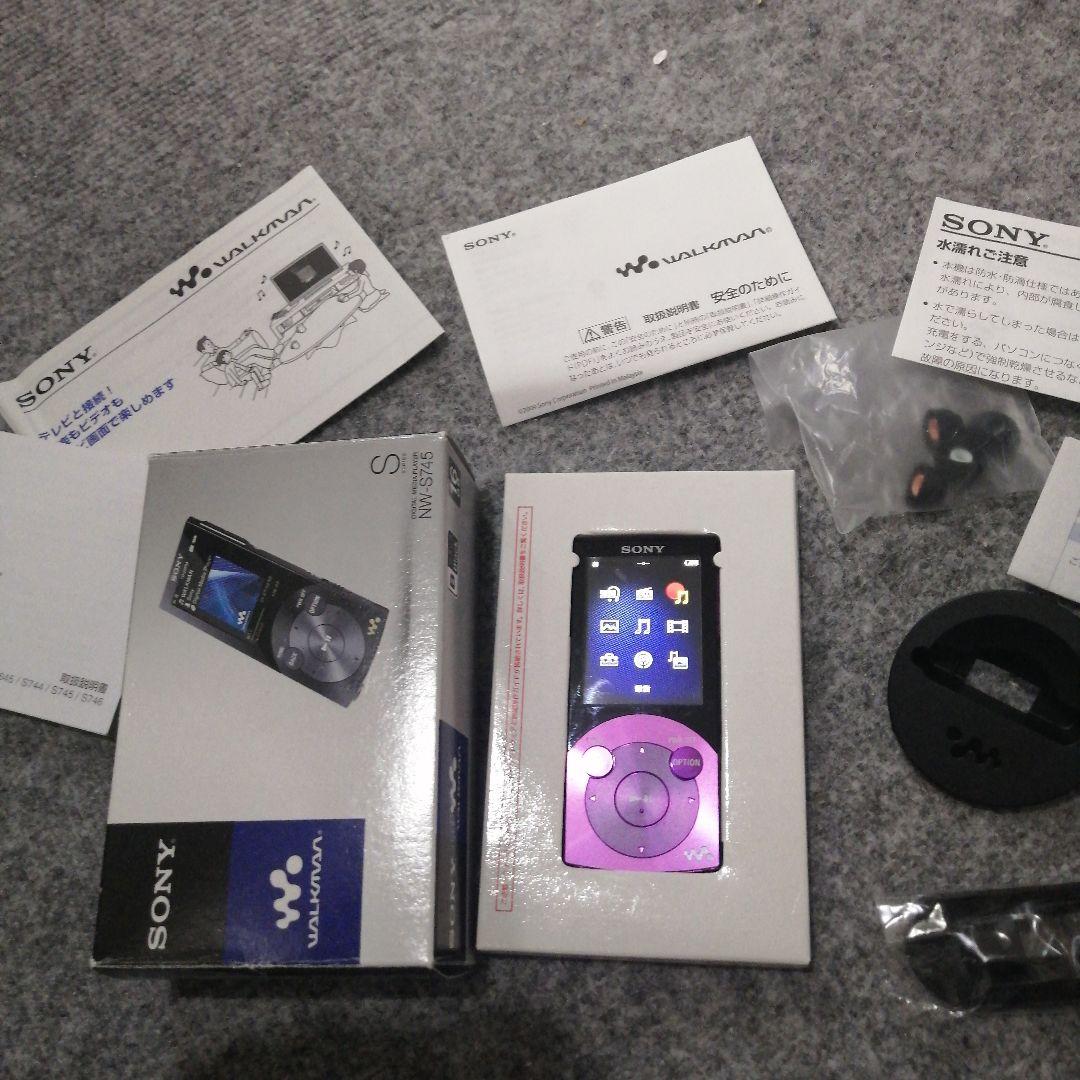 SONY NW-S745 パープル 16GB