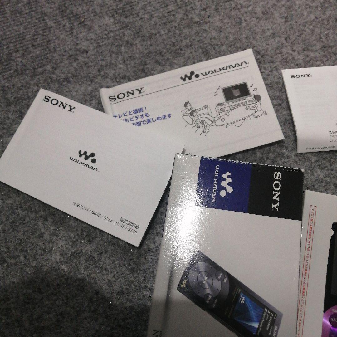 SONY NW-S745 パープル 16GB