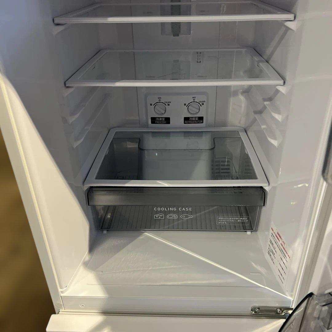 三菱電機冷蔵庫MR-P15E2H-W 2022年製 146L 一人暮らし　生活