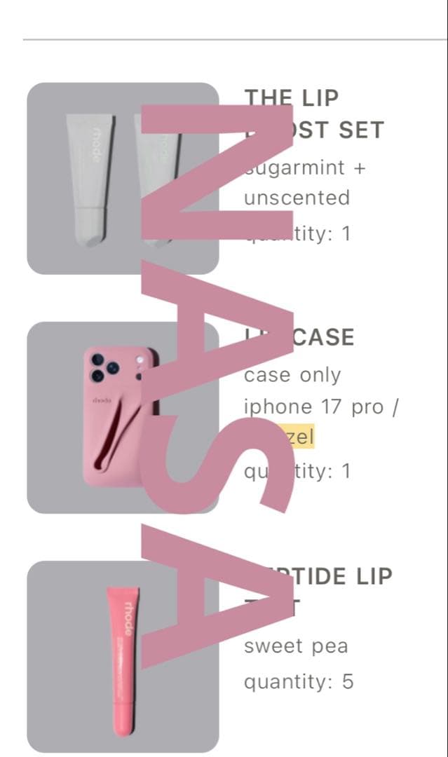 完売品 rhode pretzel iPhone 17 Pro ケース